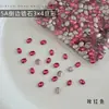Rhinestones para decoración de uñas de circón ovalado 3*4, rhinestones K9 irregulares de fondo plano, modernos y deslumbrantes, al por mayor para accesorios de decoración de uñas DIY