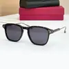 2026 Nueva Moda Diseñador Cartier Lujo Cuadrado Gafas de Sol para Conducir para Hombres, Gafas de Sol para Foto de Vacaciones para Mujeres 0611