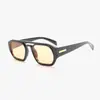 2026 Moda Retro Europea y Americana Nueva Gafas de Sol de Doble Puente para Hombres y Mujeres, Protección UV YT135