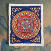 Hotong Xizang Nepal Mandala Puro Pintado à Mão com Pigmento Mineral Cartão de Núcleo 4*5 Core2