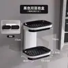 Caja de Jabón al por Mayor Ventosa Montado en la Pared Creativo Estante Drenante Tapa de Fragancia Baño Personalizado Lindo Estante de Jabón sin Perforaciones