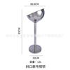 Balde de Gelo Dobrável de Aço Inoxidável Suporte Balde de Vinho Novo Americano Suporte Balde de Gelo para Vinho Tinto Champanhe Suporte Decorativo para Balde de Vinho ao Ar Livre