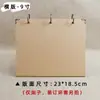 Suporte de Mesa para Calendário DIY com Base Triangular, Encadernador de Argola de Ferro Destacável, Suporte de Calendário Feito à Mão, Suporte de Papel para Virar Páginas