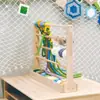 Soporte de Exhibición para Área de Tejido Creación Ambiental para Jardín de Infancia Estante de Almacenamiento de Hilo Hecho a Mano Área de Arte Colocación de Área Paquete de Materiales para Tejer