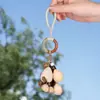 Kit de Bricolaje con Borla de Cáscara de Fruta y Cascabel Estilo Natural Colgante de Bolsa de Semilla Bodhi Venta al por Mayor