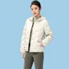 Chaqueta Corta de Algodón con Capucha Nueva Versión Coreana para Mujer Otoño/Invierno 2026 Delgado Moderno Cálido Casual Versátil Ropa de Abrigo