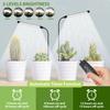 Nova luz LED para crescimento de plantas com plugue de terra em tubo redondo luz para suculentas luz LED para plantas em vaso luz para plantas com plugue de terra