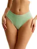 Calcinha Triângulo Sem Costura com Bainhas Dobradas, Estilo Europeu e Americano, Respirável, Tamanho Grande, Fitness Esportivo, Alta Elasticidade, Calcinha Bikini, P-8GG