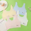 Roupas Íntimas Infantis para Estudantes, Meninas do Ensino Fundamental, Meninas do Ensino Médio, Sutiãs para Período de Desenvolvimento da Puberdade, Camisetas sem Costura para Meninas Mais Velhas