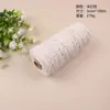 Corda de Algodão Trançada Vintage Feita à Mão de 3mm Corda de Algodão DIY Tapeçaria Corda de Fio de Algodão Grosso Acessórios de Amarração Lote de 100m Crochê