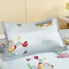 Funda de almohada infantil de seda de hielo de dibujos animados clase A individual 30X50 Verano 2026 Nuevo modelo Refrigerante Funda para núcleo de almohada de seda de hielo