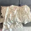 Entity Packing Nube Algodón Verano Nuevo Estilo Pijama para Mujer Delgado Dulce Dibujos Animados Manga Corta Pantalón Corto Conjunto de Ropa para el Hogar