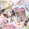 Serie Archivos de la Punta del Dedo Xinmo Pegatinas de Uñas Artísticas para Niñas 6+12 Pegatinas de Uñas Artísticas de Maquillaje para Niñas Materiales Hechos a Mano para Niños
