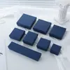 Popular Caja de Regalo de Papel para Pulsera de Tapa y Base, Simple y Portátil, Hecha a Mano en Lotes Pequeños, Caja de Almacenamiento y Empaque de Joyería de Alta Gama