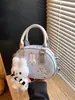 Versión Coreana Lindo Dibujo Animado Conejo Bolso Pequeño para Mujer 2026 Nuevo Estilo Estilo Universitario Mochila Estampado de Puntos Bolso Tote Pequeño Sin