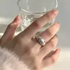 Anillo Cielo Estrellado de Diamantes de Colores Venta Directa de Fábrica Dulce Fresco Lujo Ligero Moda Estilo Personalidad Tendencia Temperamento Anillo Abierto Fuente de Suministro