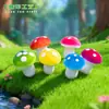 Plantas Simuladas, Hongos de Espuma, Hongos Coloridos, Hongos Pequeños, Plantas en Maceta para Micro-Paisajismo, Adornos para Bonsái, Accesorios