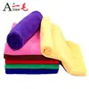 Toalha de lã alta e baixa 40*40cm forte absorvente malha de urdume microfibra 400gsm