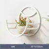 Suporte de Flores Moderno de Parede Azulejo Sem Prego Suporte de Flores Criativo Decorativo Suporte de Armazenamento de Parede Suporte de Exibição de Flores Pothos