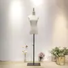 Adereços de modelo de loja de roupas manequim feminino de meio corpo suporte para vestido de noiva suporte de exibição de vitrine feminina suporte fotográfico estilo coreano
