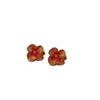 Pendientes de plata S925 con forma de flor nueva, estilo coreano, con diseño de temperamento simple y estilo TikTok para mujer, pendientes transfronterizos