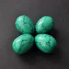 Cristal Natural 2cm Huevo Pequeño Piedra con Forma de Huevo Material de Jade Huevo de Pájaro Piedra Cruda Adorno Objeto de Mano para Jugar, Natural