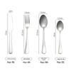 Faca e garfo conjunto de bife de aço inoxidável faca e colher de garfo doméstico Estilo ocidental louça criativa sobremesa colher Fork set fabricantes