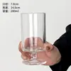 Vaso Alto Estilo Ins, Taza de Café Resistente a Altas Temperaturas, Vaso para Cócteles Casero, Vaso para Té de Frutas, Vaso para Bebidas, Vaso de Agua