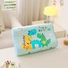 Funda de almohada individual de látex de seda de hielo de verano de 30 x 50 cm, funda de almohada infantil de algodón puro de 27 x 44 cm, funda de almohada con memoria