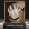 Copo de Aço Inoxidável 304 para Latte Art Doméstico Copo de Café com Espuma de Leite Espessado com Escala Bico Pontiagudo Cilindro para Latte Art Cilindro Profissional para Leite