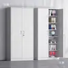 Gabinete para comprobantes de contabilidad, archivador metálico para documentos y expedientes, estantería metálica de oficina con cerradura, mueble de almacenamiento de pie