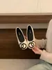 Zapatos planos de punta fina estilo francés para mujer, nueva colección 2026, con detalle de lazo, bailarinas, diseño slip-on y suelas suaves, perfectos para abuelas