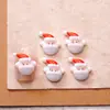 Acessórios de Nail Art de Desenho Animado de Natal Populares Transfronteiriços Papai Noel Tridimensional Fofo Árvore Acessórios de Unha Vestíveis Decorações