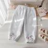 Jeans de Niña Estilo Coreano, Pantalones Casuales de Patchwork con Estampado de Leopardo y Lunares de Moda Otoñales, Pantalones de Pierna Ancha Versátiles para Bebé de Otoño, Modernos