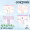 Ropa Interior para Niñas, Seda de Hielo, Clase A, para Niñas de 8 a 10 Años, Braguitas Triángulo, para Niñas, Tallas Medianas y Grandes para Niños, Amigable para Bebés, No Pellizca el Trasero, Delgada para el Verano