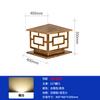 Farola Solar Led Lámpara Impermeable Lámpara para Pilar de Puerta de Jardín Lámpara para Valla de Villa Patio Impermeable y Duradera