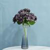 Simulação de Casamento Flor Hortênsia Flor de Seda Flor Decorativa de Casamento Flor Macia Flor Flor Flor Flor Material Flor Rosa Flor de Mão Flor Artificial