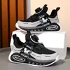 Zapatos para Niños 2026 Nuevos Zapatos Deportivos de Verano para Niños Niños Medianos y Grandes Hebilla Giratoria Malla Simple Malla Transpirable Zapatos para Correr