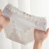 Categoría a Algodón para Bebé Dulce Niña Floral Ropa Interior Algodón Puro para Mujer Entrepierna Antibacteriana 10A Cintura Media Bolsa Cadera Calzones de Estudiante