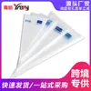 Bolsas de Manga Desechables Transparentes, Bolsas de Manga de Pe Engrosadas, Bolsas de Manga para Decorar Pasteles, Bolsas de Manga para Galletas, Paquete de 10