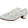Zapatos de square dance, zapatos de baile de caña baja de suela blanda, zapatos de baile moderno para mujer, zapatos de baile transpirables para actuación, zapatos de baile latino nuevos