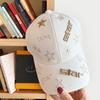 Sombrero Gorra de Béisbol de Copa Dura para Mujer Primavera y Verano Nuevo Llegado Coreano Pareja Combinación Total Casual Parasol Rostro Mostrado Gorra Pequeña para Hombre