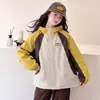 Chaqueta de Otoño para Niñas 2026 Nuevo Modelo para Estudiantes de Secundaria, Ropa de Exterior para Niños, Sudadera con Capucha Versátil