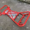 Kit de Karting de Derrape para Motocicleta de Cuatro Ruedas DIY Juego Completo Chasis Carrocería Dirección Delantera Eje Trasero Puente Trasero Ruedas de 5 Pulgadas