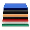 Plástico Pp Placa Oca Plástico Anti-Estático Plástico Ondulado Vermelho Amarelo Azul Verde Roxo Laranja Preto Branco Cinza Rosa