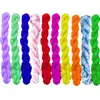 Hilo de Tejer DIY Cuerda de Colores Material Hecho a Mano Cuerda de Nudo Chino Cuerdas de 10 Colores Material de Hilo para Jardín de Infancia