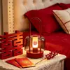 Um par de luminárias de casamento duradouras com um toque de luxo leve e de alta qualidade, adequadas para o quarto dos noivos como presente de casamento, luminárias de cabeceira recarregáveis para os recém-casados
