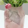 Creativo Rosa Estrella Flotante Mármol Polvo Magnético Jarrón Flores Antiguas Mesa de Comedor Mesa Mesa Sala de Estar Jarrón