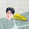Wu Shixun estrella periférico acrílico bb clip accesorios para el cabello tocado ayuda para concierto periférico de imagen