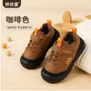 Sapatos Infantis de Lã Fina para Primavera Outono Inverno Bebês Sapatos de Solado Macio Crianças Pequenas Sapatos Estáveis Sapatos Funcionais Antiderrapantes Casuais